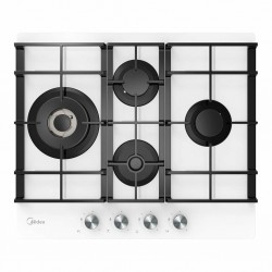 Газовая варочная панель Midea MG697TGW (белый)