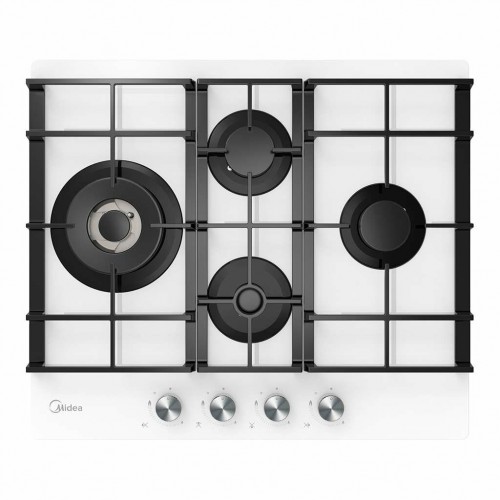 Газовая варочная панель Midea MG697TGW (белый) 