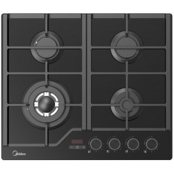 Газовая варочная панель Midea MG697TTGB (черный)