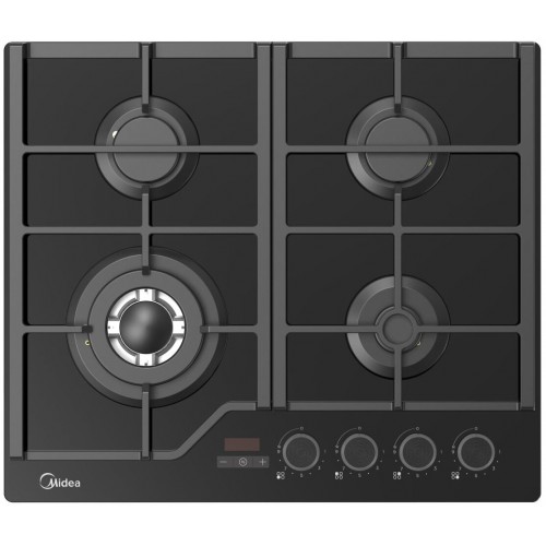 Газовая варочная панель Midea MG697TTGB (черный) 