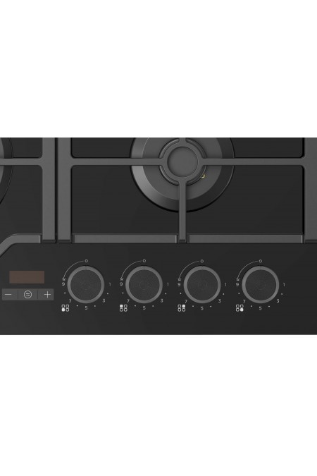 Газовая варочная панель Midea MG697TTGB (черный) 1