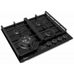 Газовая варочная панель Midea MG697TTGB (черный)