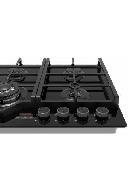 Газовая варочная панель Midea MG697TTGB (черный) 5