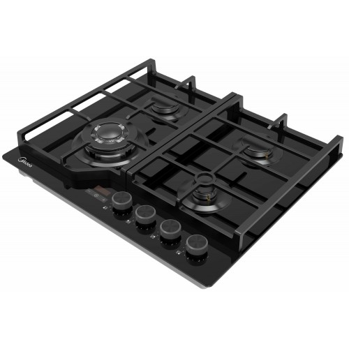 Газовая варочная панель Midea MG697TTGB (черный) 8