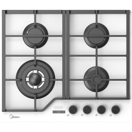 Газовая варочная панель Midea MG697TTGW (белый) 