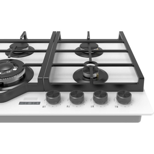Газовая варочная панель Midea MG697TTGW (белый) 4