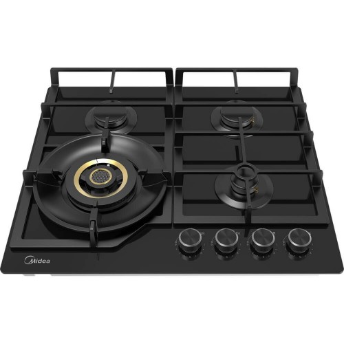 Газовая варочная панель Midea MG697VGB (черный) 1