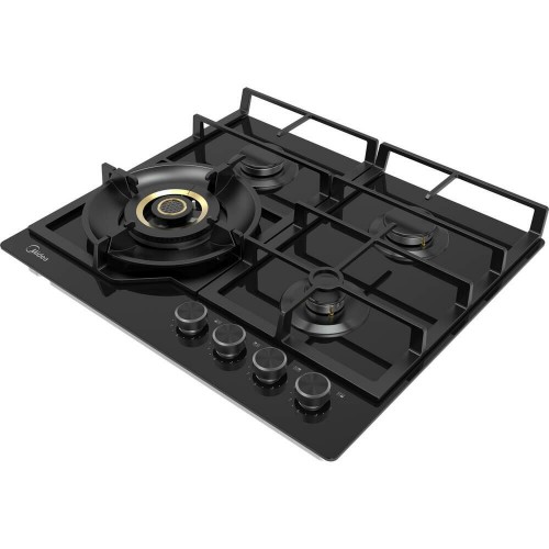 Газовая варочная панель Midea MG697VGB (черный) 3