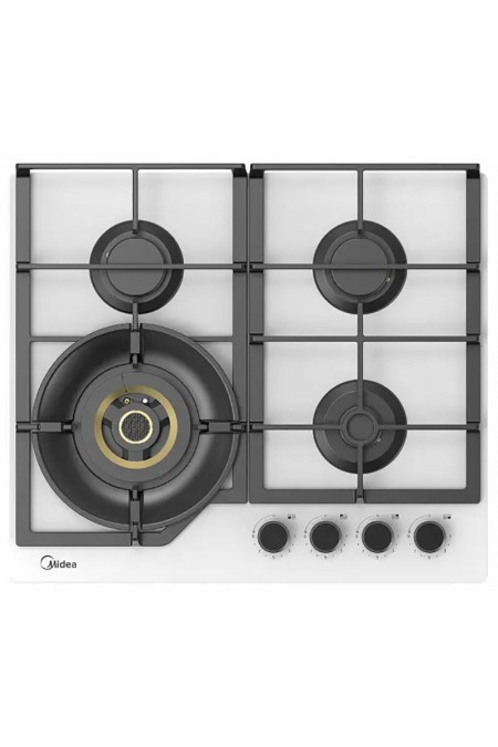 Газовая варочная панель Midea MG697VGW (белый) 1