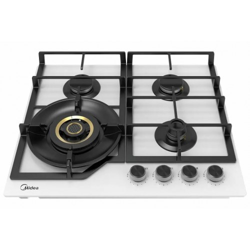 Газовая варочная панель Midea MG697VGW (белый) 1
