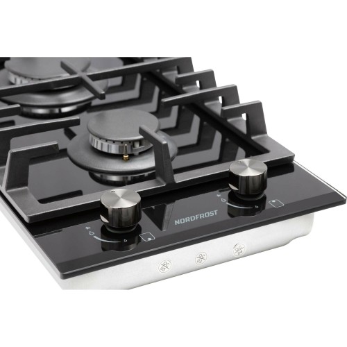 Газовая варочная панель NordFrost HM 3023 B (черный) 2