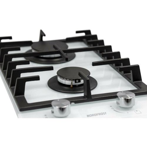Газовая варочная панель NordFrost HM 3023 W (белый) 4