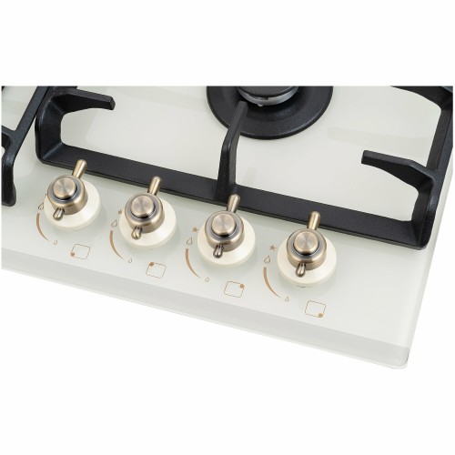 Газовая варочная панель NordFrost HM 6042 RY (бежевый) 5