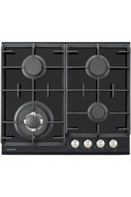 Газовая варочная панель NordFrost HM 6044 B (черный) 