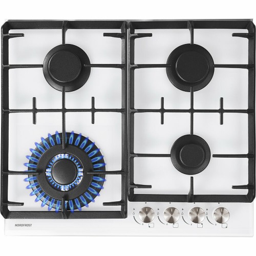 Газовая варочная панель NordFrost HM 6044 W (белый) 