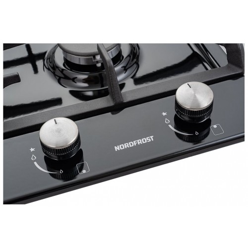 Газовая варочная панель NordFrost HS 3022 B (черный) 2