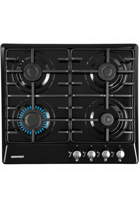 Газовая варочная панель NordFrost HS 6040 B (черный) 