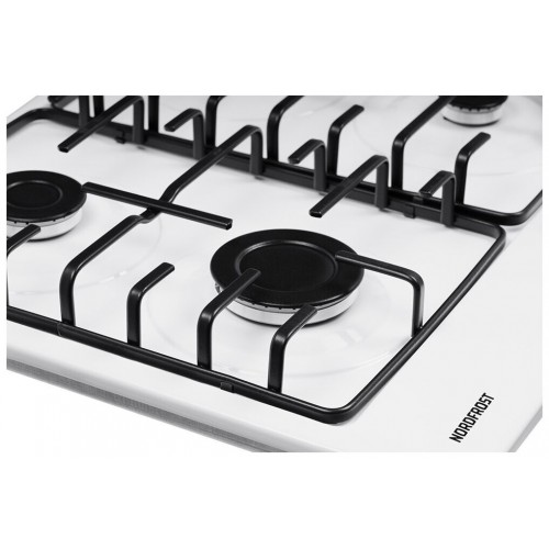 Газовая варочная панель NordFrost HS 6040 W (белый) 9