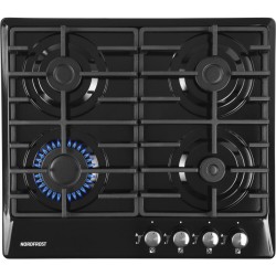 Газовая варочная панель NordFrost HS 6041 B (черный)
