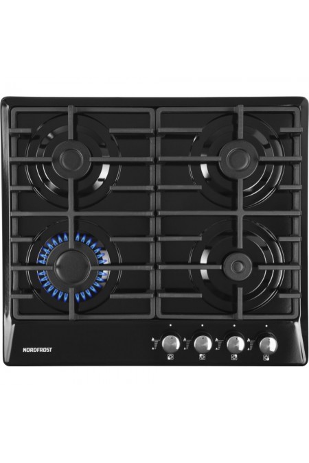 Газовая варочная панель NordFrost HS 6041 B (черный) 1
