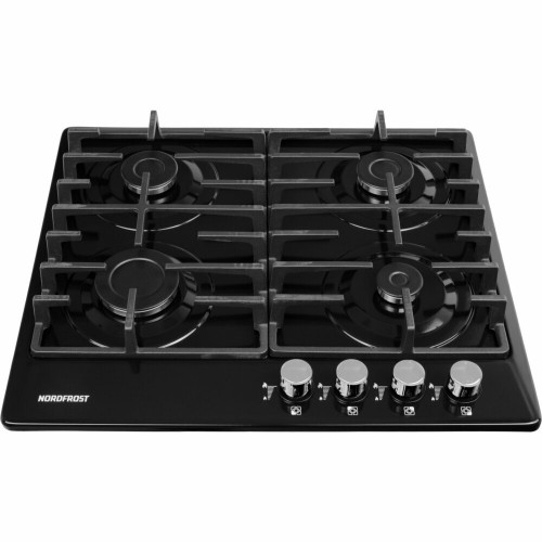 Газовая варочная панель NordFrost HS 6041 B (черный) 2