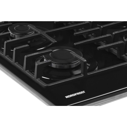 Газовая варочная панель NordFrost HS 6041 B (черный) 3