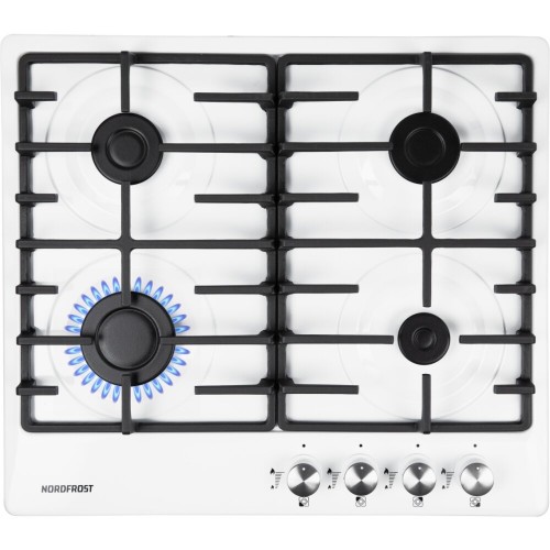 Газовая варочная панель NordFrost HS 6041 W (белый) 2