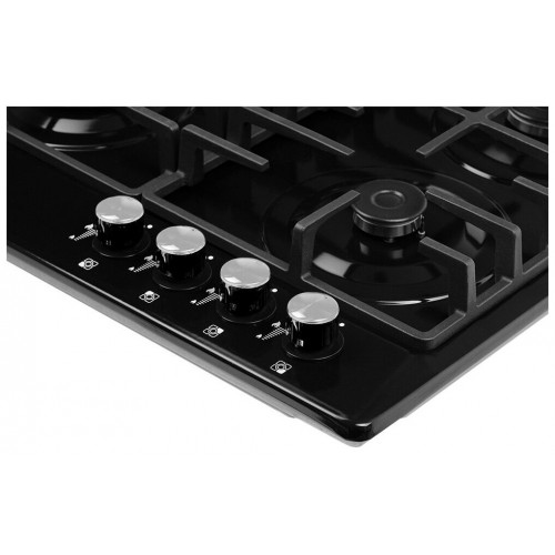 Газовая варочная панель NordFrost HS 6043 B (черный) 3