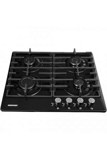 Газовая варочная панель NordFrost HS 6043 B (черный) 3