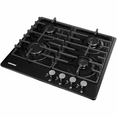 Газовая варочная панель NordFrost HS 6043 B (черный) 8