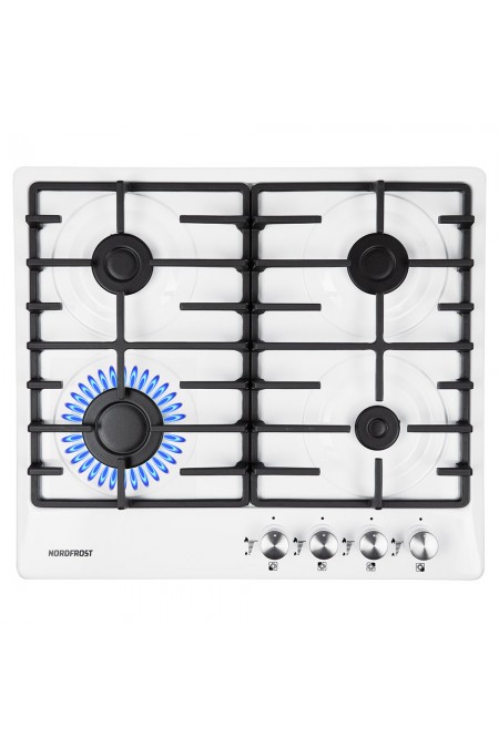 Газовая варочная панель NordFrost HS 6043 W (белый) 1