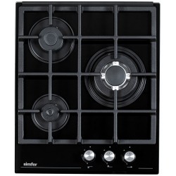 Газовая варочная панель Simfer H45H35S516 (черный)