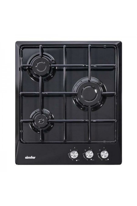 Газовая варочная панель Simfer H45V30B400 (черный) 8