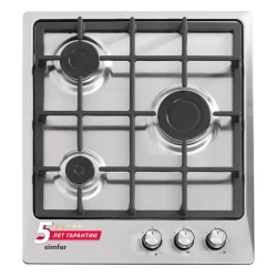 Газовая варочная панель Simfer H45V30M416 (серебристый)