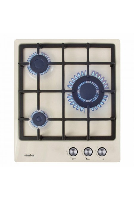 Газовая варочная панель Simfer H45V35R516 (бежевый) 9