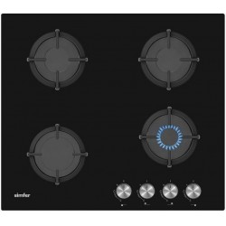 Газовая варочная панель Simfer H60N40B416 (черный)