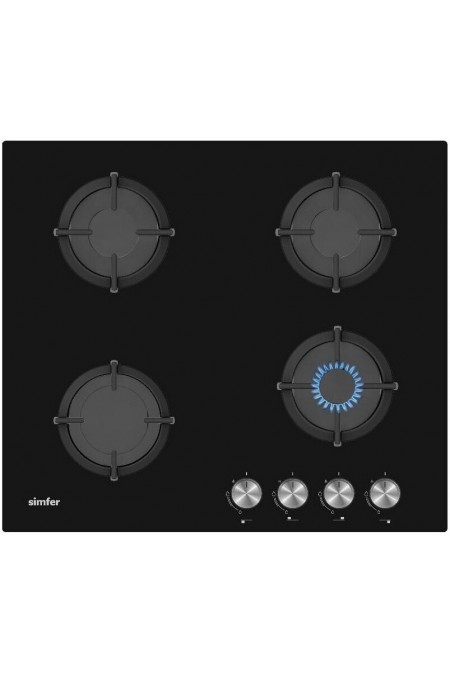 Газовая варочная панель Simfer H60N40B416 (черный) 