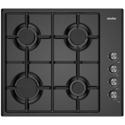 Газовая варочная панель Simfer H60Q40B025 (черный)