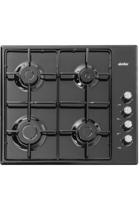 Газовая варочная панель Simfer H60Q40B411 (черный) 1