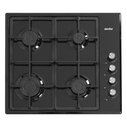 Газовая варочная панель Simfer H60Q40B416 (черный)
