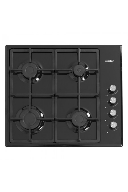 Газовая варочная панель Simfer H60Q40B416 (черный) 
