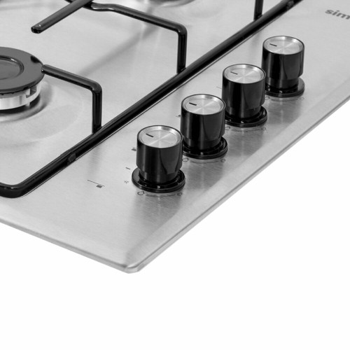 Газовая варочная панель Simfer H60Q40M411 (серебристый) 3