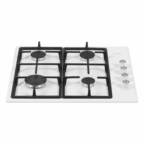 Газовая варочная панель Simfer H60Q40W416 (белый) 1