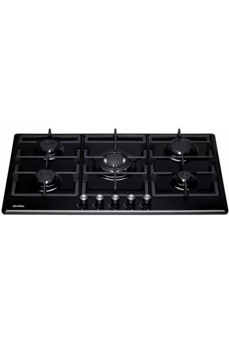 Газовая варочная панель Simfer H90W51B572 (черный) 2