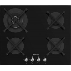 Газовая варочная панель Smeg PV364N (черный)