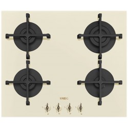 Газовая варочная панель Smeg PV864PO (кремовый)