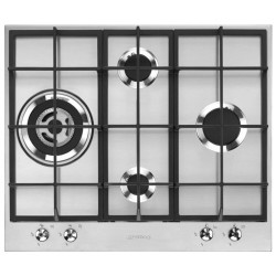 Газовая варочная панель Smeg PX364L (нержавеющая сталь)