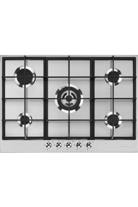Газовая варочная панель Smeg PX375 (нержавеющая сталь) 