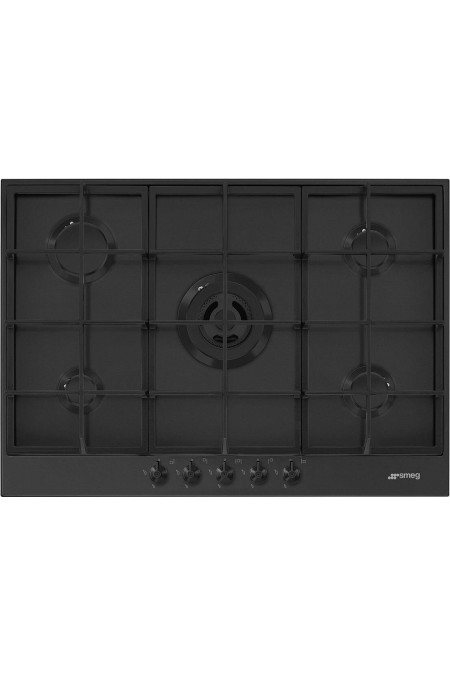 Газовая варочная панель Smeg PX375MB (черный) 