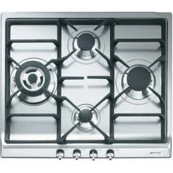 Газовая варочная панель Smeg SER60SGH3 (серебристый)